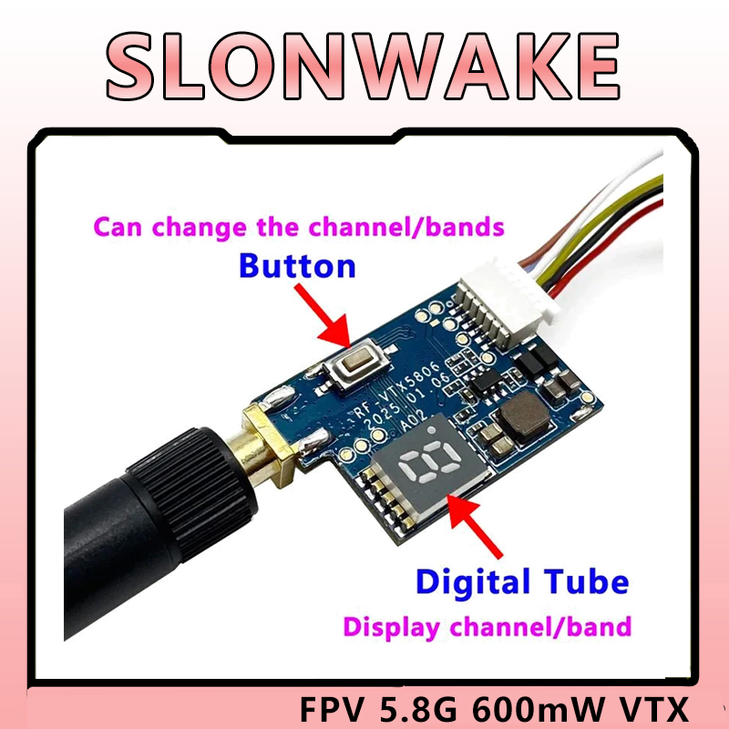 SLONWAKE 5.8G TS5823 PRO Mini  - Drone Racing Vtx avis et prix