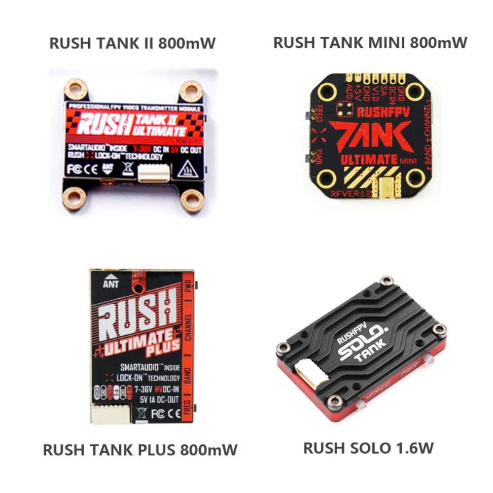 Émetteur vidéo RUSH TANK Ultim - Drone Racing Vtx avis et prix